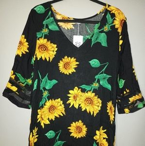 3 in 1 Dress Blouse or Beach CoverUp